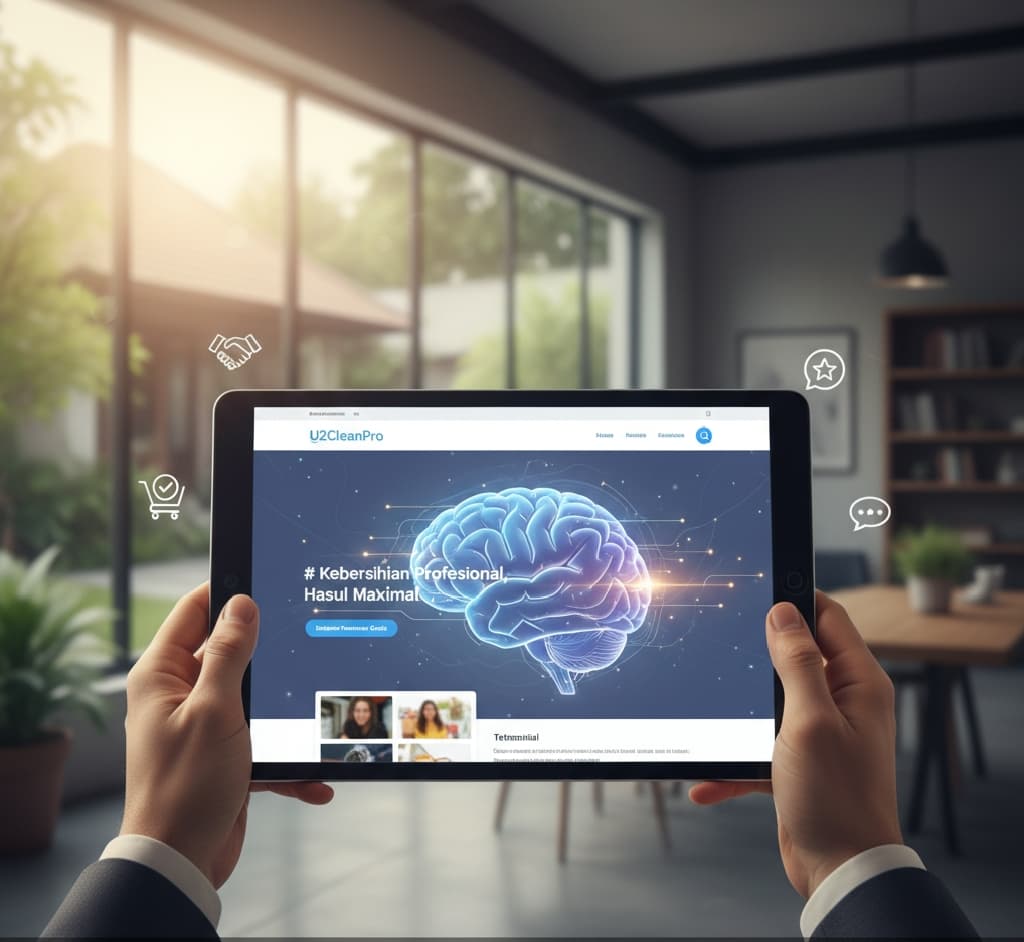 Gambar thumbnail untuk Mengapa Website Anda Gagal Mendapat Klien? Studi Kasus Psikologi Konversi pada U2CleanPro