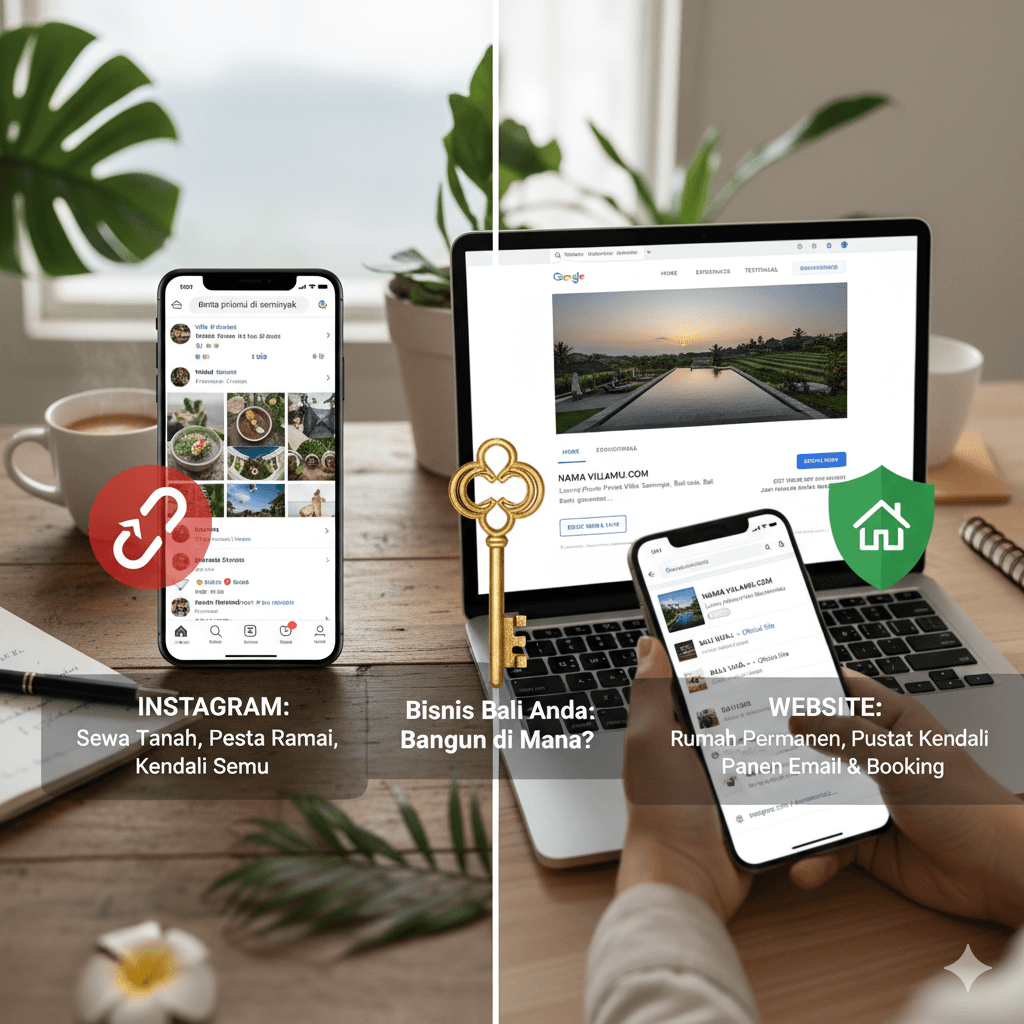 Gambar thumbnail untuk Mengapa Bisnis Anda di Bali Tidak Cukup Hanya dengan Instagram?