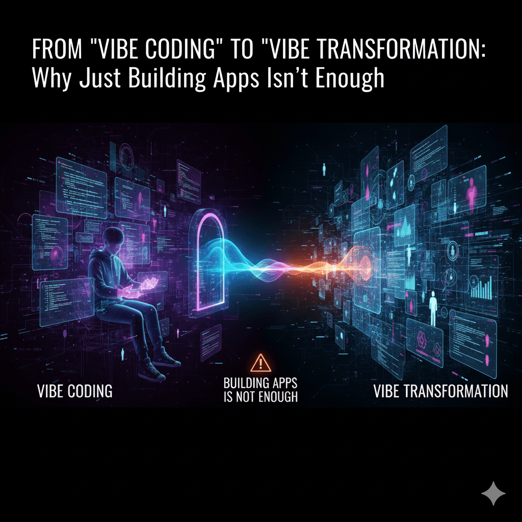 Gambar thumbnail untuk Dari 'Vibe Coding' ke 'Vibe Transformation'